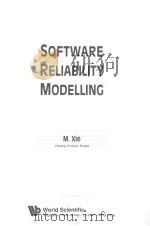 SOFTWARE RELIABILITY MODELLING     PDF电子版封面     
