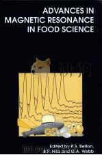 ADVANCES IN MAGNETIC RESONANCE IN FOOD SCIENCE（ PDF版）