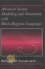 ADVANCED SYSTEM MODELLING AND SIMULATION WITH BLOCK DIAGRAM LANGUAGES（ PDF版）