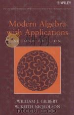 MODERN ALGABRA WITH APPLICATIONS（ PDF版）