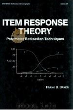 ITEM RESPONSE THEORY     PDF电子版封面  082478636X   