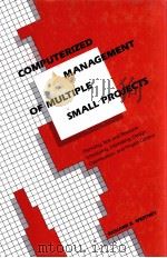 COMPUTERIZED MANAGEMENT OF MULTIPLE SMALL PROJECTS     PDF电子版封面  0824786459   