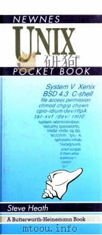 NEWNES UNIX POCKET BOOK     PDF电子版封面  0750603917   
