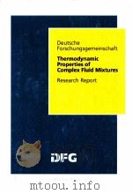 THERMODYNAMIC PROPERTIES OF COMPLEX FLUID MIXTURES     PDF电子版封面     