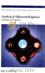 ANALYTICAL ULTRACENTRIFUGATION TECHNIQUES AND METHODS（ PDF版）