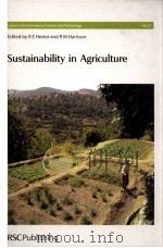SUSTANABILITY IN AGRICULTURE（ PDF版）