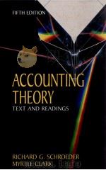 ACCOUNTING THEORY TEXT AND READINGS     PDF电子版封面  0471305324   