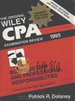 THE ORIGINAL WILEY CPA EXAMINATION REVIEW 1995     PDF电子版封面  0471056383   