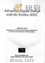 ADVANCED DIGITAL DESIGN WITH THE VERILOG HDL     PDF电子版封面  0130891614   