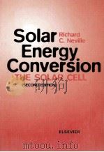 SOLAR ENERGY CONVERSION     PDF电子版封面     