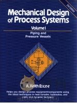 MECHANICAL DESIGN OF PROCESS SYSTEMS VOLUME 1（ PDF版）