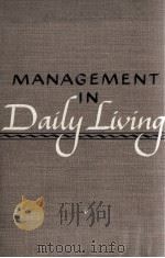 MANAGEMENT IN DAILY LIVING（1946 PDF版）