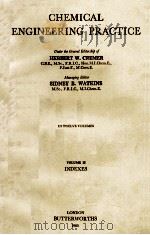 CHEMICAL ENGINEERING PRACTICE VOLUME 12 INDEXES（1965 PDF版）