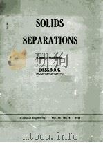 SOLIDS SEPARATIONS DESKBOOK   1971  PDF电子版封面     
