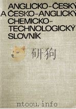 ANGLICKO-CESKY A CESKO-ANGLICKY CHEMICKO-TECHNOLOGICKY SLOVNIK（1967 PDF版）