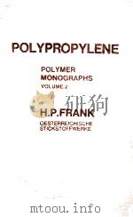 POLYPROPYLENE   1968  PDF电子版封面    H. P. FRANK 