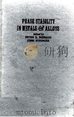 PHASE STABILITY IN METALS AND ALLOYS（1967 PDF版）