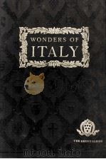 WONDERS OF ITALY   1937  PDF电子版封面     