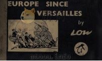 EUROPE SINCE VERSAILLES（1940 PDF版）