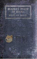 READER'S DIGEST OF BOOKS   1946  PDF电子版封面    HELEN REX KELLER 