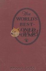 THE WORLD'S BEST LOVED POEMS（1927 PDF版）