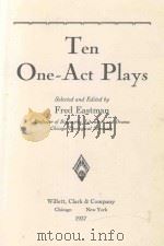 TEN ONE-ACT PLAYS（ PDF版）