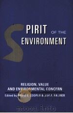 SPIRIT OF THE ENVIRONMENT     PDF电子版封面     