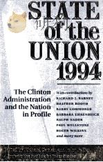 STATE OF THE UNION1994     PDF电子版封面  0813320232   