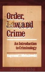 ORDER LAW AND CRIME     PDF电子版封面     