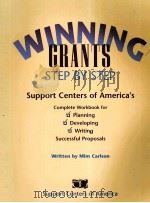 WINNING GRANTS STEP BY STEP     PDF电子版封面     