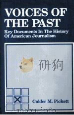 VOICES OF THE PAST     PDF电子版封面  0023957905  CALDER M PICKETT 