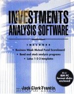 INVESTMENTS ANALYSIS SOFTWARE（ PDF版）