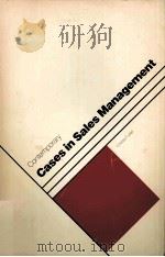 CONTEMPORARY CASES IN SALES MANAGEMENT     PDF电子版封面    CHARLES M FUTRELL 