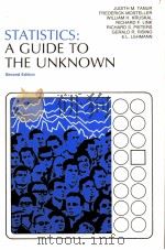 STATISTICS A GUIDE TO THE UMKNOWN（ PDF版）