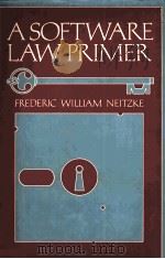 ASOFTWARE LAW PRIMER     PDF电子版封面     
