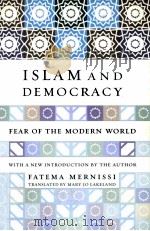 ISLAM AND DEMOCRACY FEAR OF THE MODRN WORLD     PDF电子版封面  0738207454   