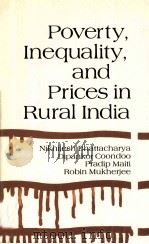 POVERTY INEQUALITY AND PRICES IN RURAL INDIA     PDF电子版封面     