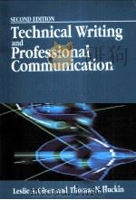 TECHNICAL WRITIONG AND PROFESSIONAL COMMUNICATION     PDF电子版封面  0070478236   