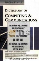DICTIONARY OF COMPUTING AND COMMUNICATIONS     PDF电子版封面  0072977736   
