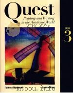 QUEST LISTENING AND SPEAKING IN THE ACADEMIC WORLD BOOK 3     PDF电子版封面  0070062625  LAURIE BLASS 
