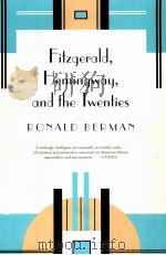 FITZGERALD HEMINGWAY AND THE TWENTIES RONALD BERMAN（ PDF版）