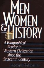 MEN WOMEN AND HISTORY     PDF电子版封面    ROLAND N.STRIMBERG 
