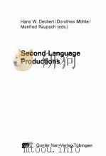 SECOND LANGUAGE PRODUCTIONS   1984  PDF电子版封面  3878082576   