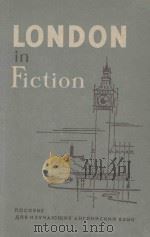 LONDON IN FICTION   1966  PDF电子版封面     