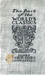 THE BEST OF THE WORLD'S CLASSICS IN TEN VOLUMES VOL.X AMERICA-II INDEX（1909 PDF版）