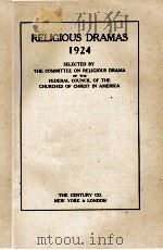 RELIGIOUS DRAMAS 1942（1924 PDF版）