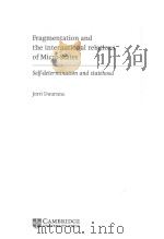 FRAGMENTATION AND THE INTERNATIONAL RELATIONS OF MICRO-STATES: SELF-DETERMINATION AND STATEHOOD   1996  PDF电子版封面  0521563607  JORRI DUURSMA 