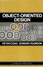 OBJECT-ORIENTED DESIGN PETER COAD/EDWARD YOURDON（ PDF版）