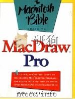 THE MACINTOSH BIBLE GUIDE TO MACDRAW PRO     PDF电子版封面     