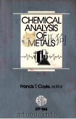 CHENICAL ANALYSIS OF METALS（ PDF版）